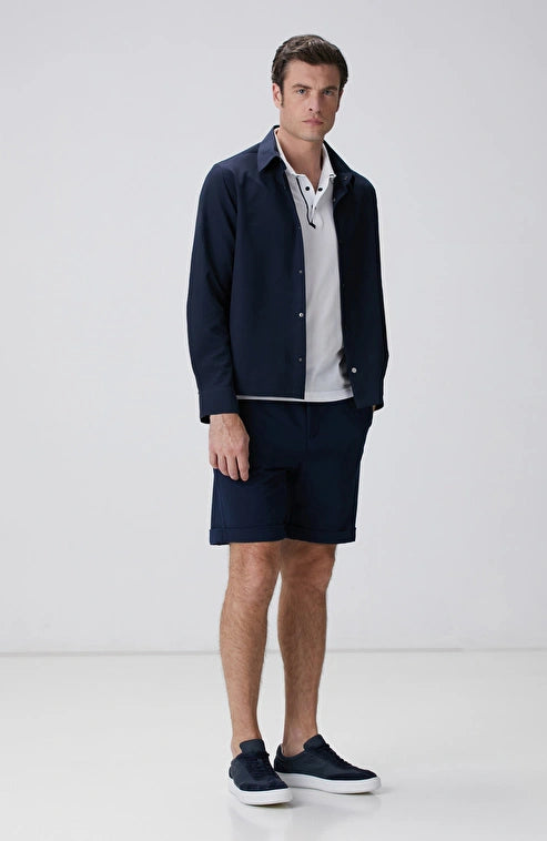 MEN'S N-Tech Navy Blue Outer Shirt
