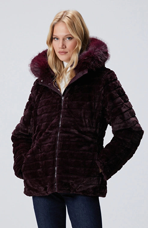 WOMEN'S N-Tech Plum Double-Sided Jacket