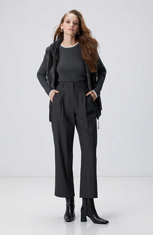 WOMEN'S Dark Gray Trousers