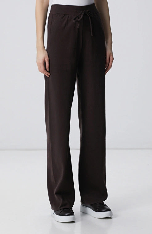 WOMEN'S Dark Coffee Knit Sweatpants