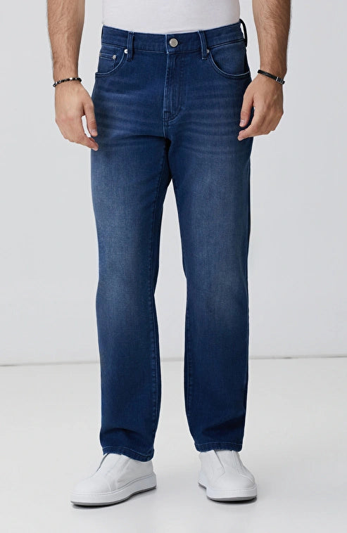 MEN'S Blue Cashmere Touch Denim trousers