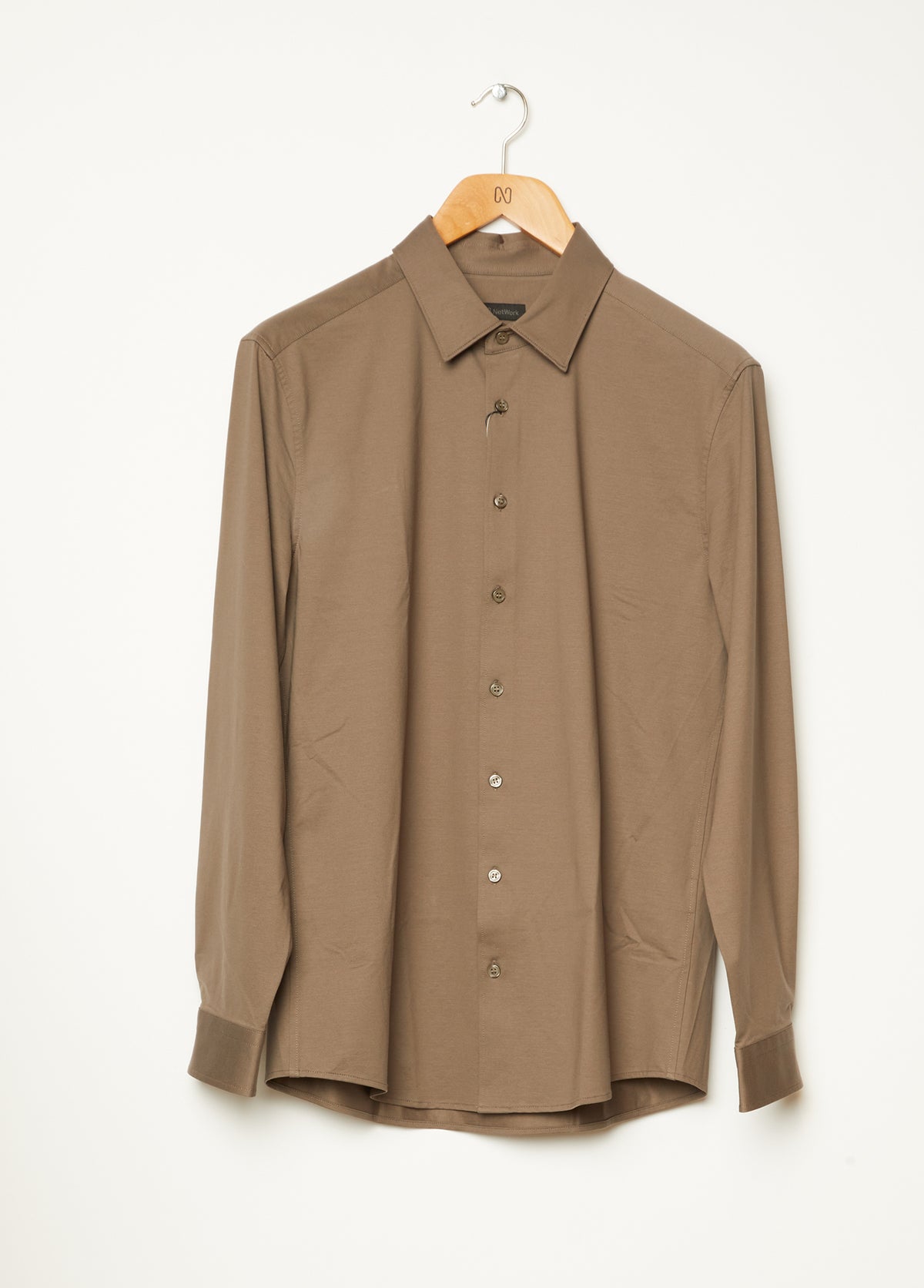 MEN'S N-TECH LASER COLLAR KNITTED SHIRT