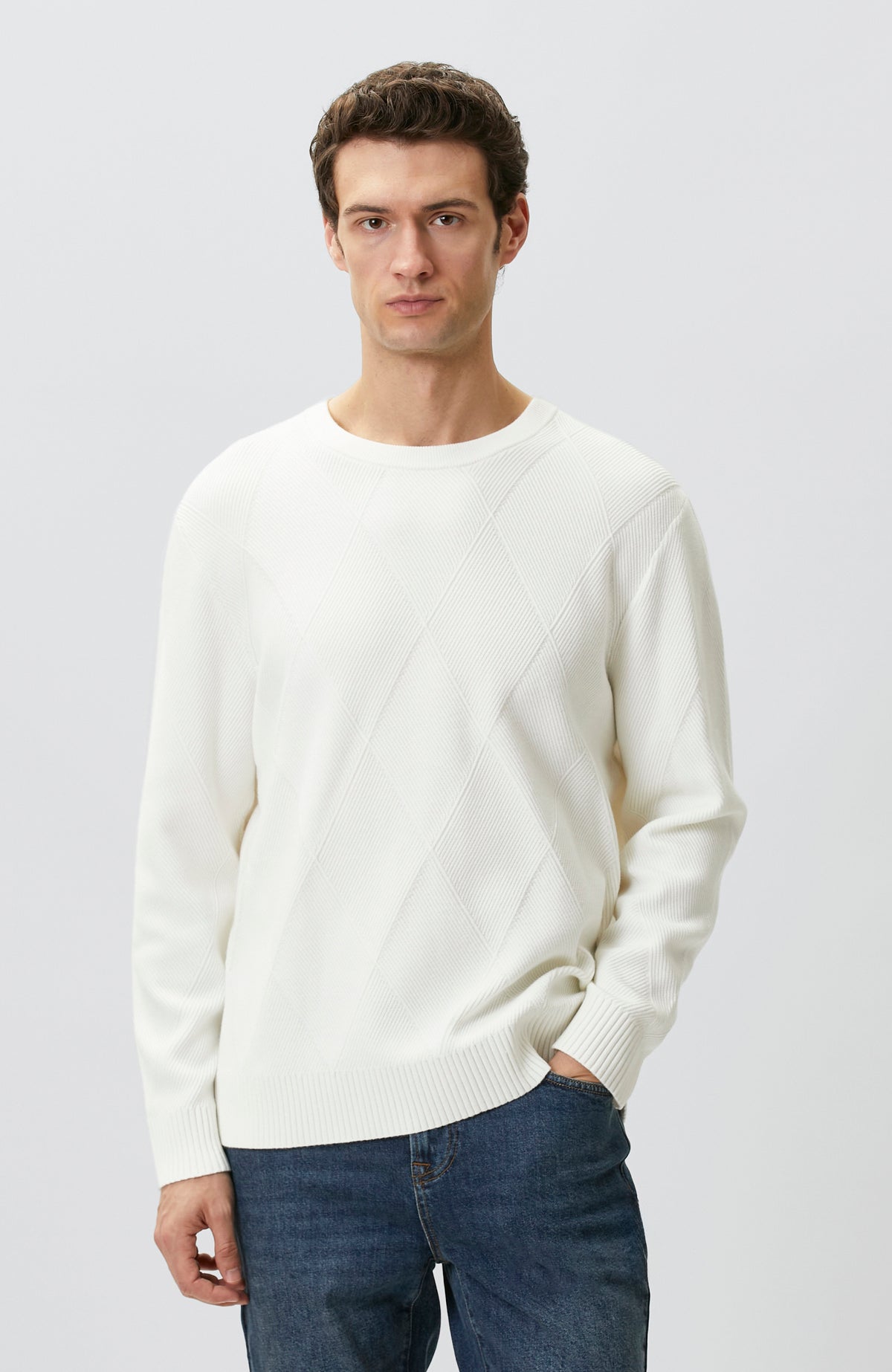 MEN'S Off-White Diamond Sweater