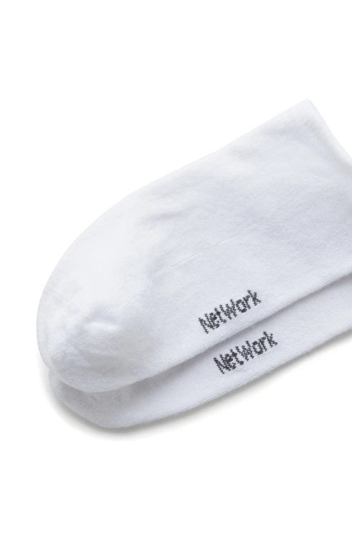 MEN'S White 2-Pack Bamboo Socks Set