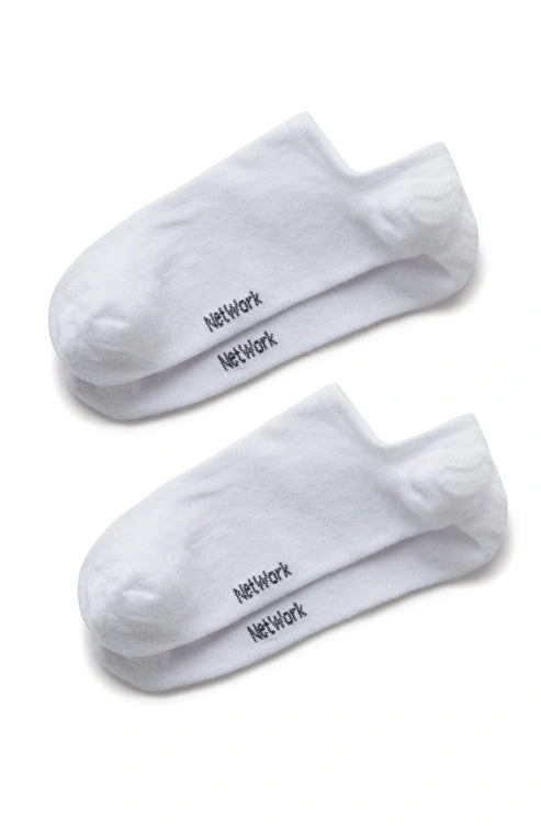 MEN'S White 2-Pack Bamboo Socks Set