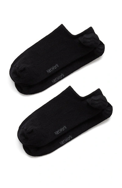 MEN'S Black 2-Pack Bamboo Socks Set