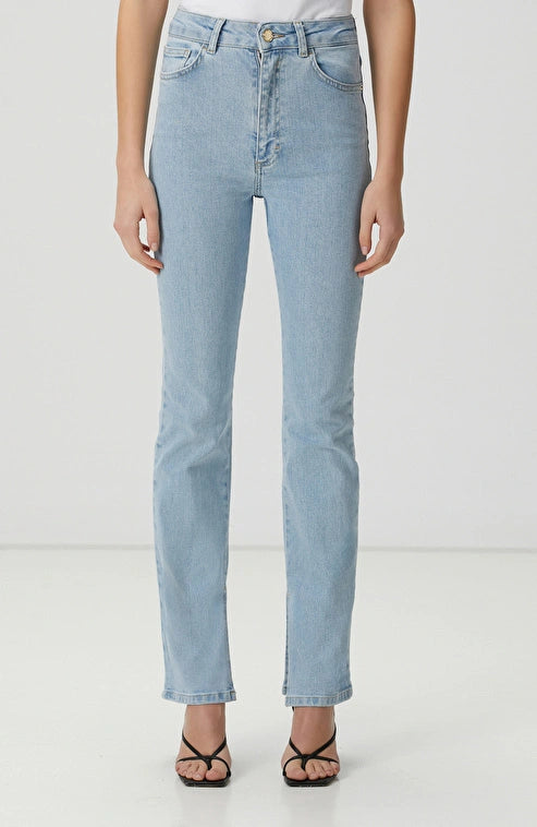 WOMEN'S Light Indigo Blue Denim Pants