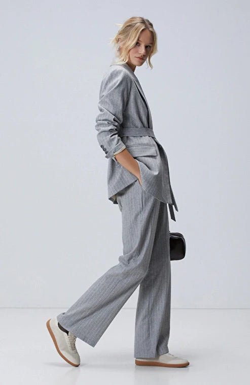 WOMEN'S Wool Blend Blazer Jacket