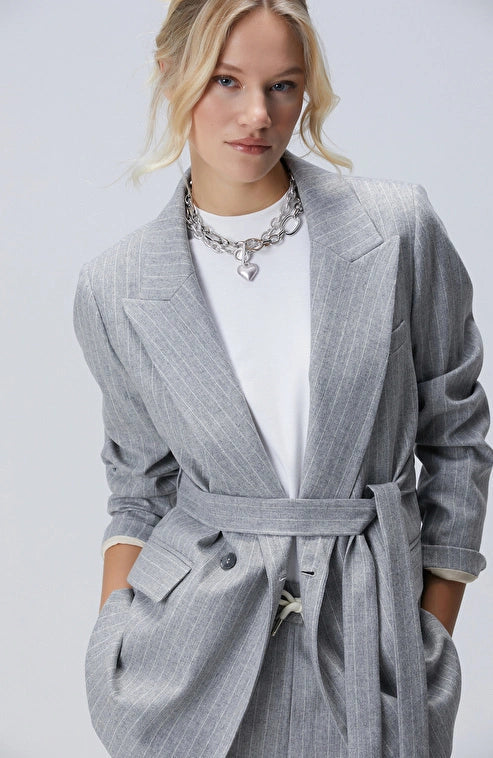 WOMEN'S Wool Blend Blazer Jacket