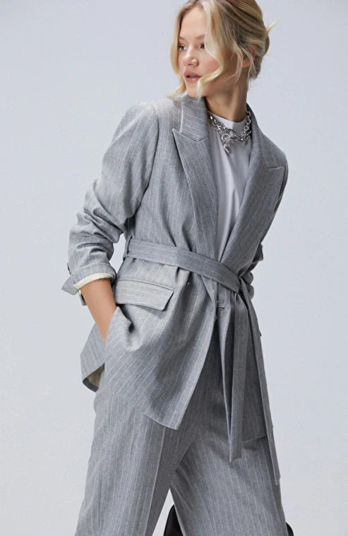 WOMEN'S Wool Blend Blazer Jacket