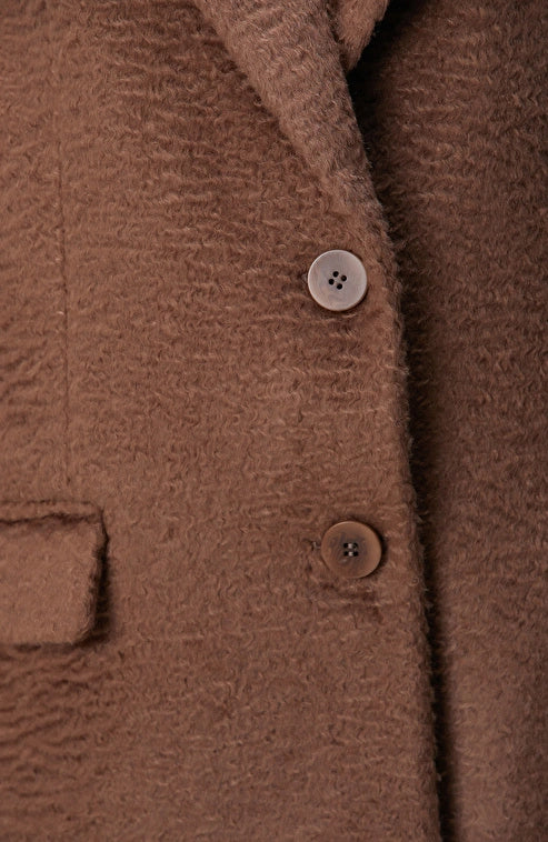 WOMEN'S Brown Oversize Coat