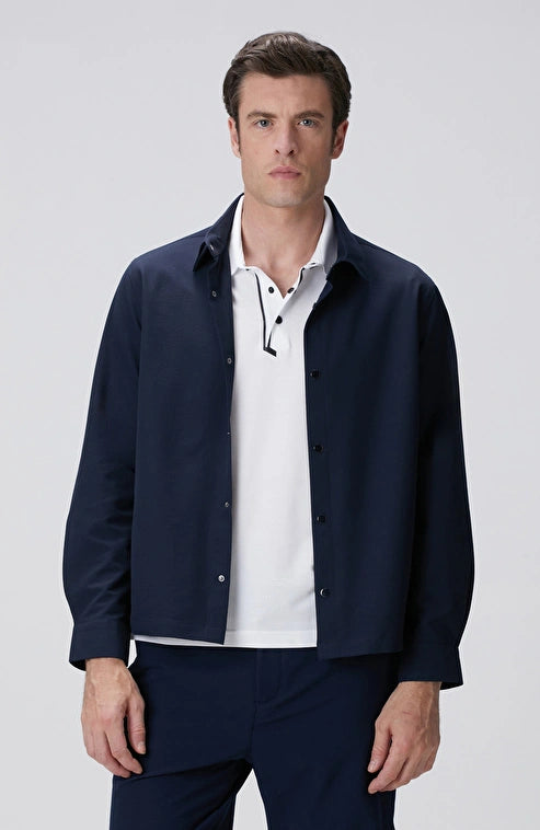 MEN'S N-Tech Navy Blue Outer Shirt