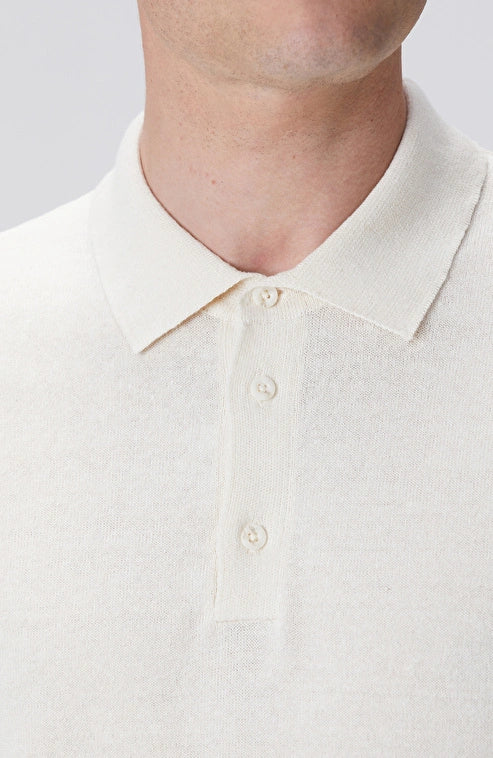 MEN'S Off-White Linen Blend Sweater