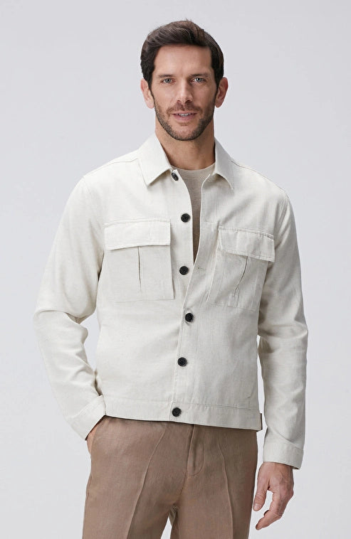 MEN'S Natural Nopeli Outer Shirt