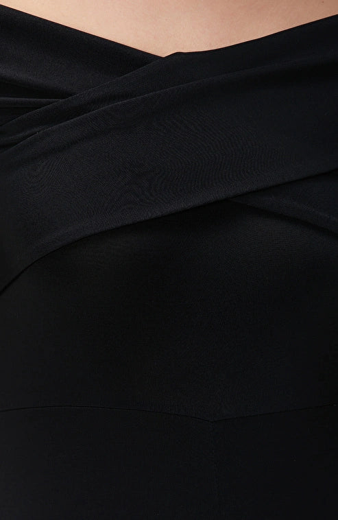 WOMEN'S Black Evening Jumpsuit