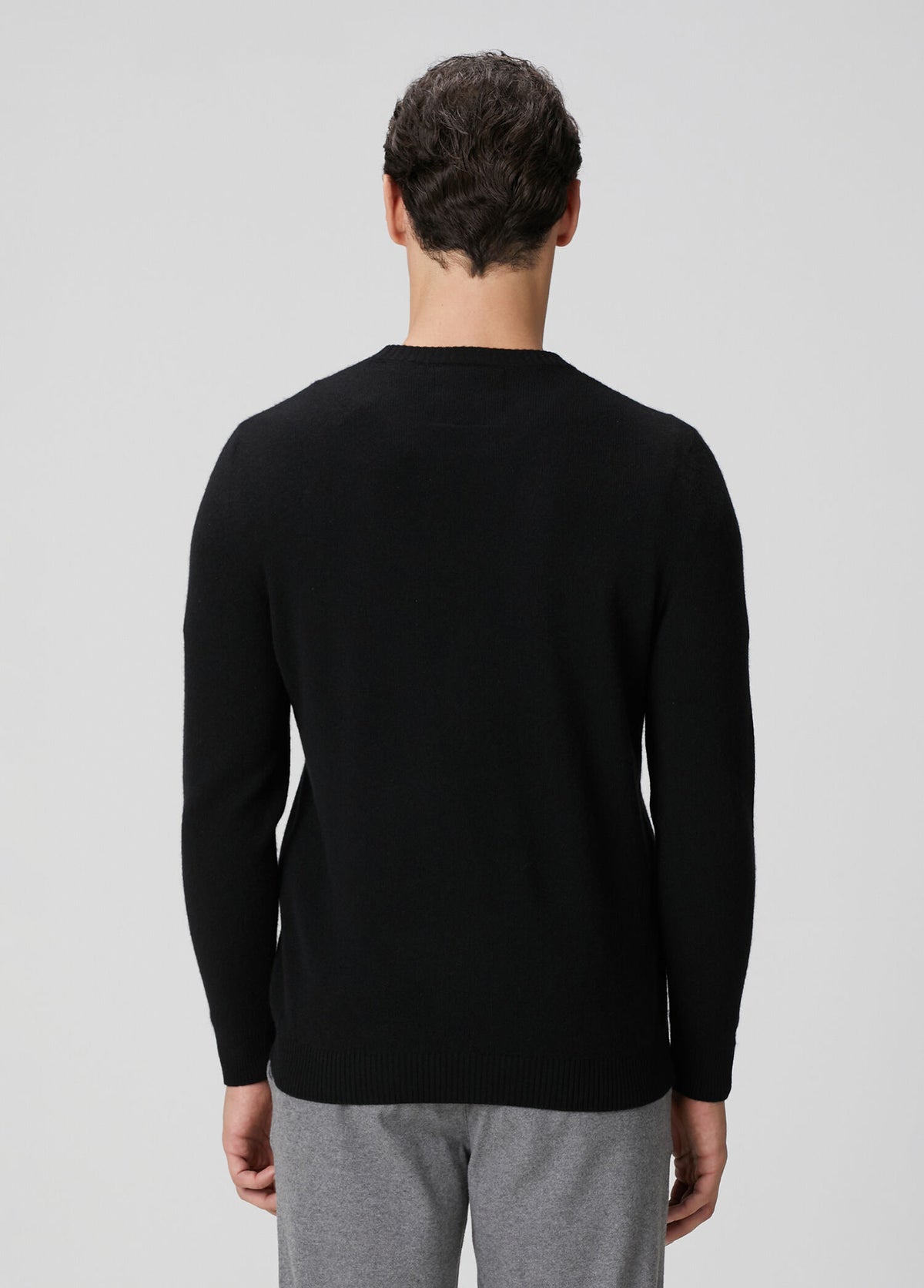 MEN'S BLACK KNITWEAR