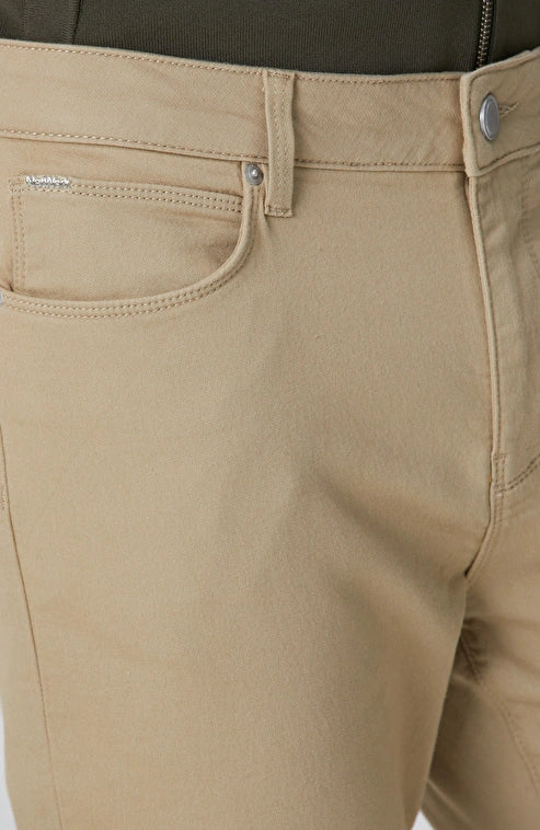 MEN'S Beige Casual Trousers