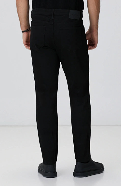 MEN'S Black Casual Trousers