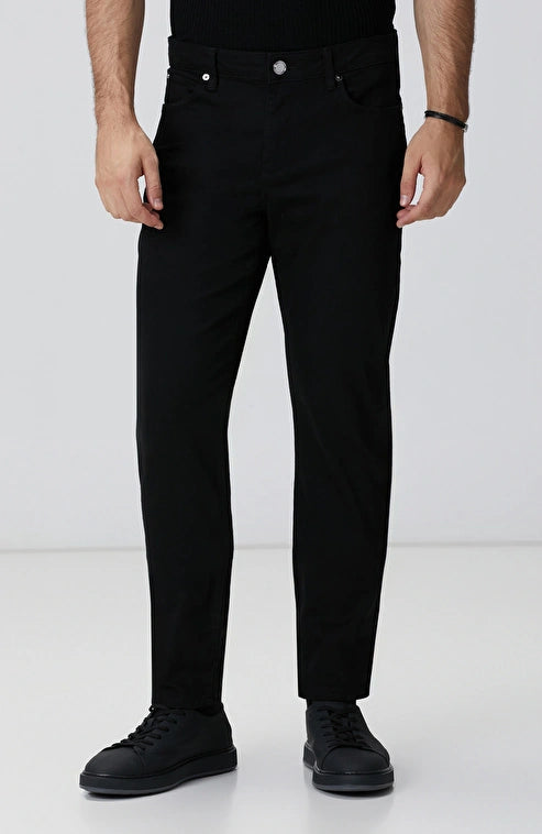 MEN'S Black Casual Trousers
