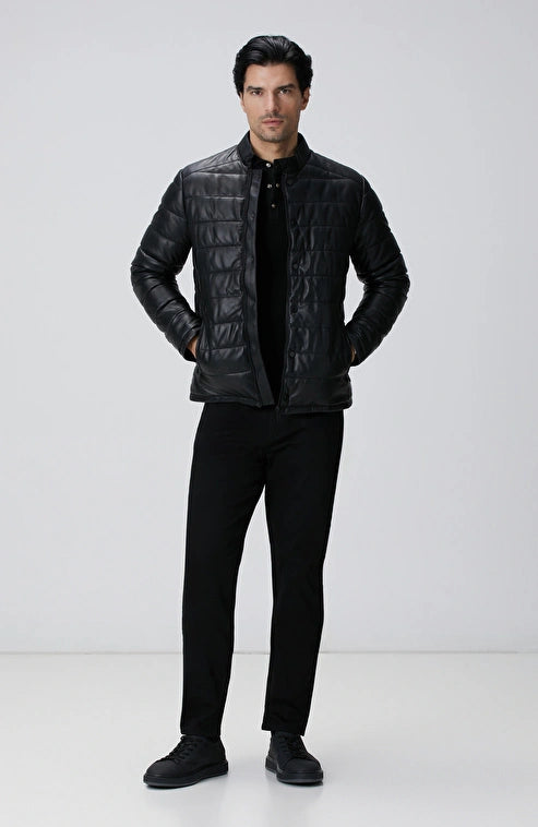 MEN'S Black Casual Trousers