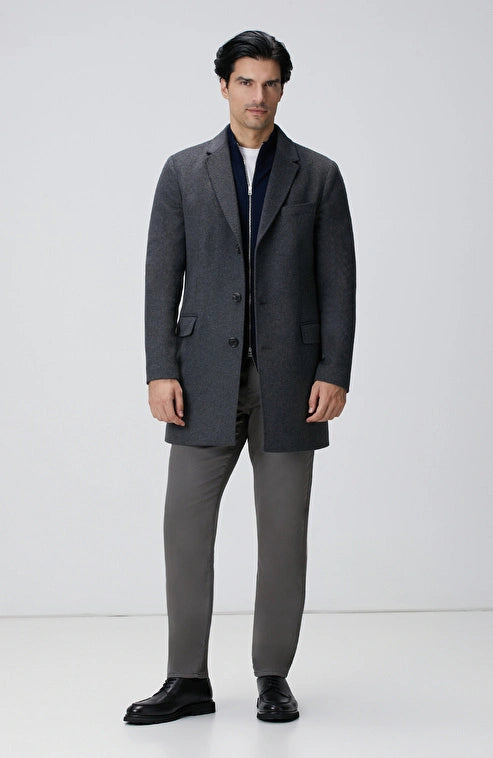 MEN'S Gray Casual Trousers