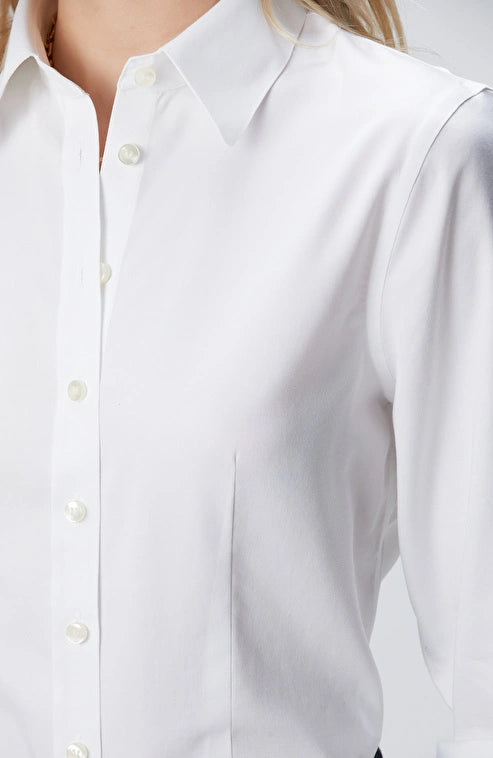 WOMEN'S Non Iron White Shirt