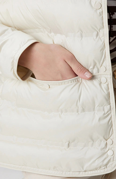 WOMEN'S Off-White Puffer Jacket