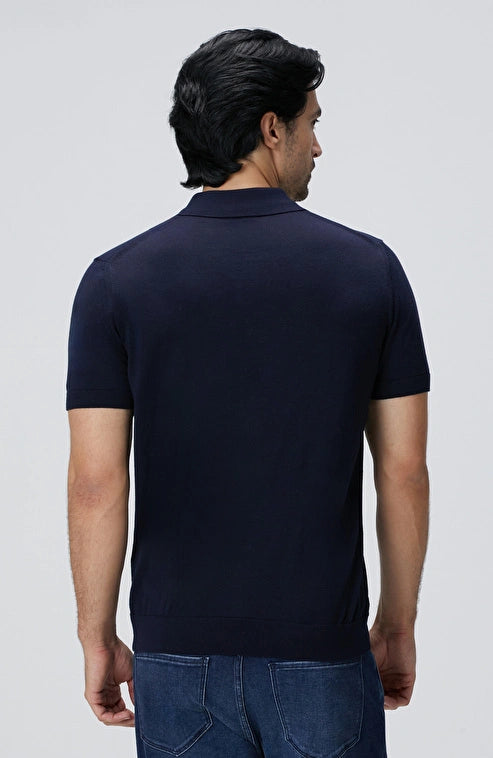 MEN'S Navy Basic Knit Sweater