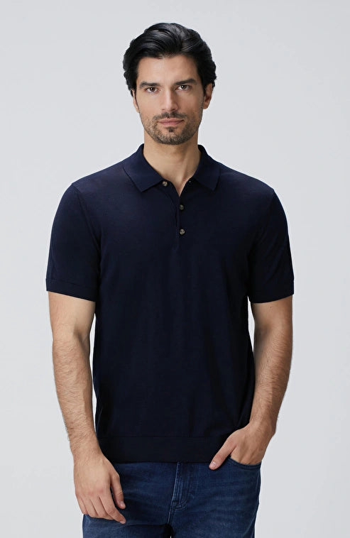 MEN'S Navy Basic Knit Sweater