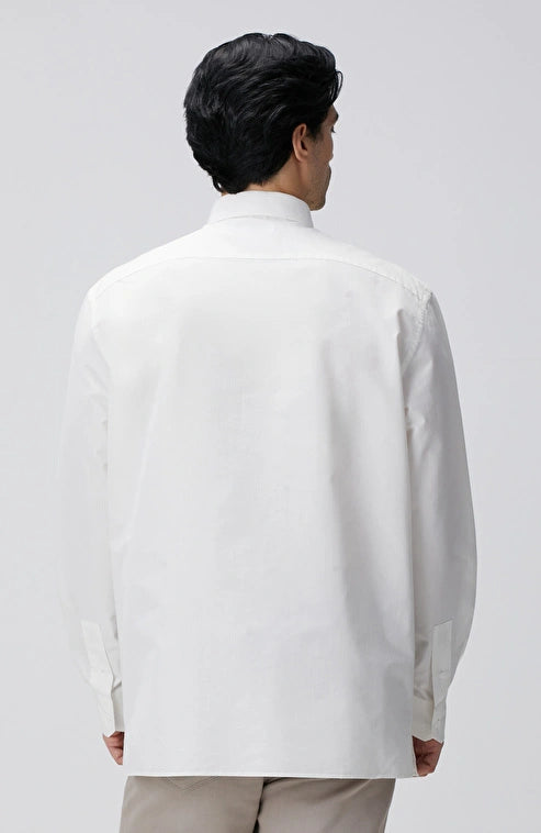MEN'S Off-White Striped Shirt