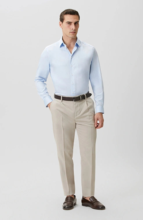 MEN'S Non-Iron Light Blue Shirt