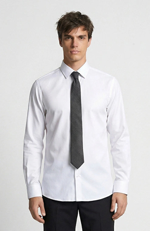 MEN'S Non-Iron White Shirt