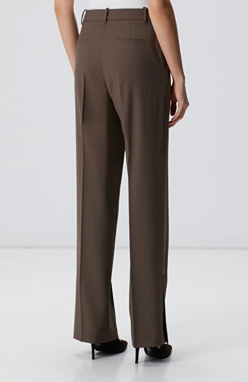WOMEN'S Mink Wool Blend Trousers