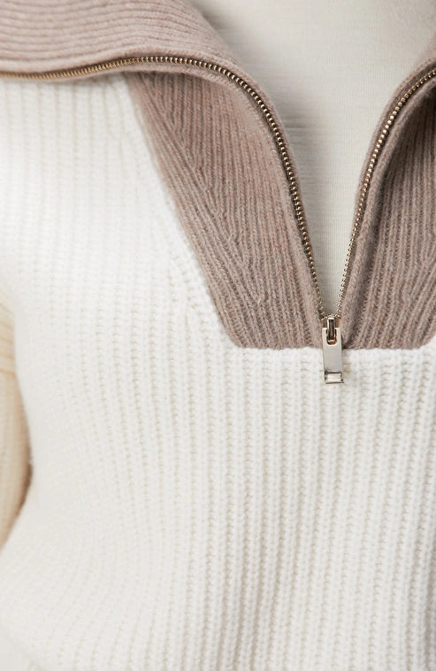 WOMEN'S Limited Off White Wool Sweater
