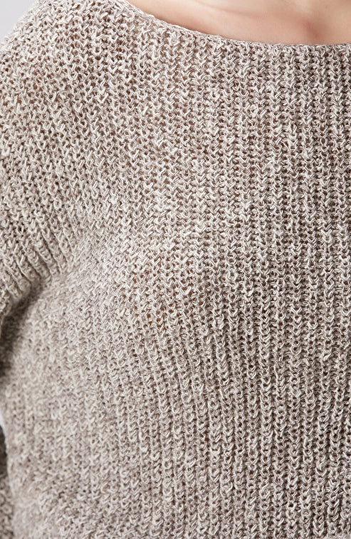 WOMEN'S Mink Melange Sweater