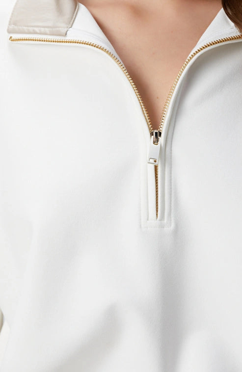 WOMEN'S N-Tech Off-White Sweatshirt