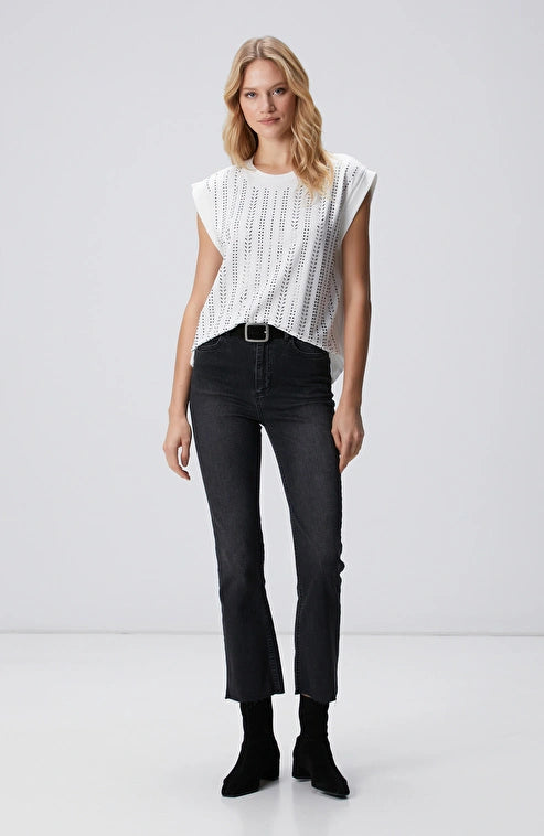 WOMEN'S Off-White Stone Printed T-shirt