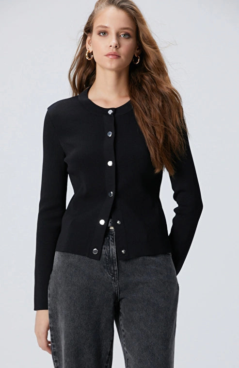 WOMEN'S Black Cardigan