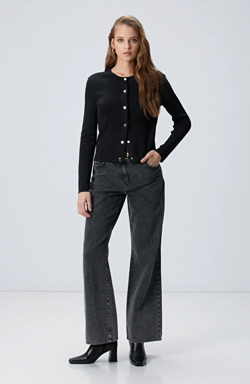 WOMEN'S Black Cardigan