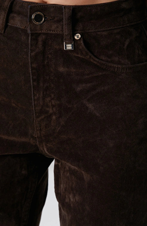 WOMEN'S Dark Brown Denim Pants