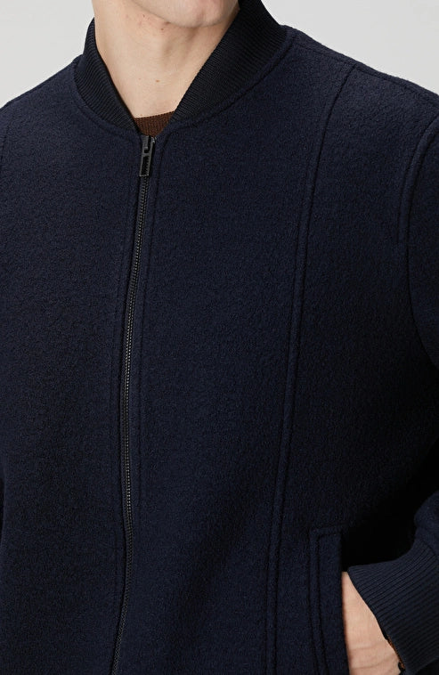 MEN'S Navy Blue Wool Jacket