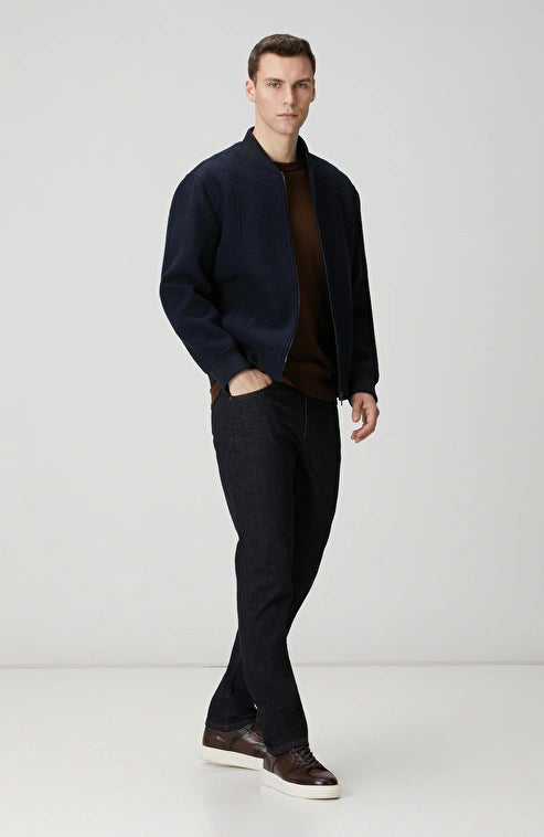 MEN'S Navy Blue Wool Jacket