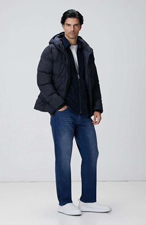 MEN'S Blue Cashmere Touch Denim trousers