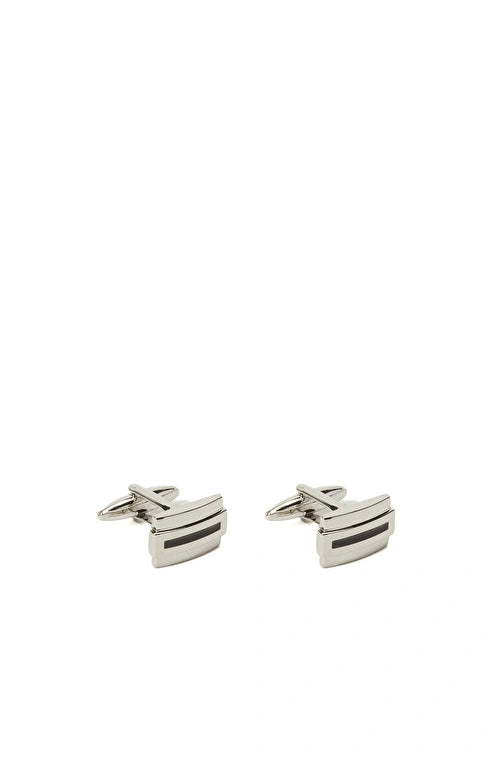 Silver Rectangular Cufflinks