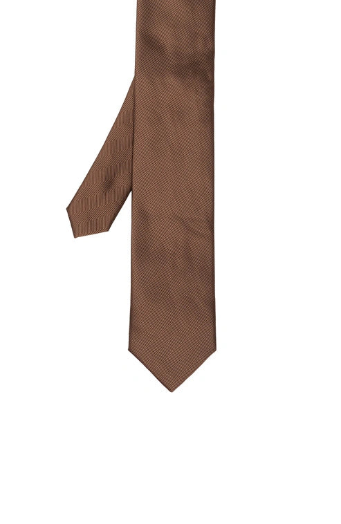 MEN'S Brown Striped Tie