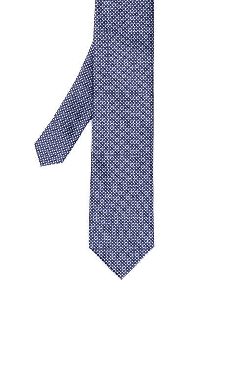 MEN'S Navy Patterned Tie