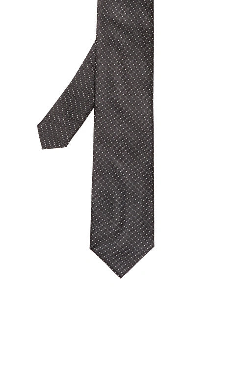 MEN'S Black Patterned Tie