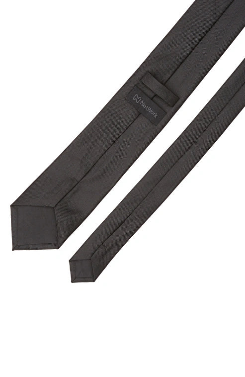 MEN'S Black Patterned Tie