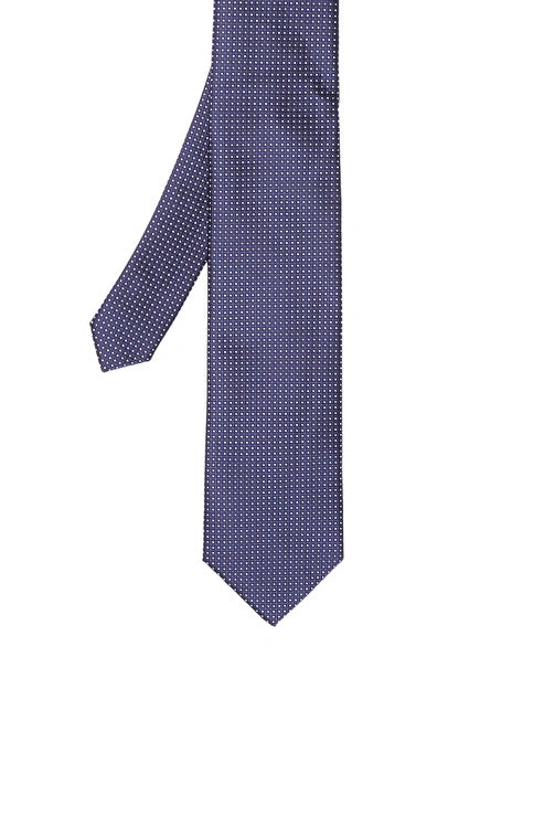 MEN'S Navy Polka Dot Tie
