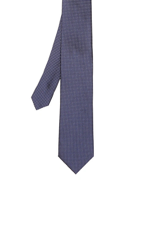 MEN'S Navy Blue Silk Tie